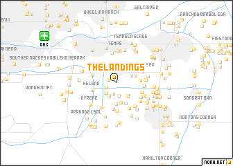 map of The Landings