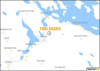 map of The Ledges