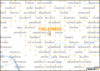 map of Thelenberg