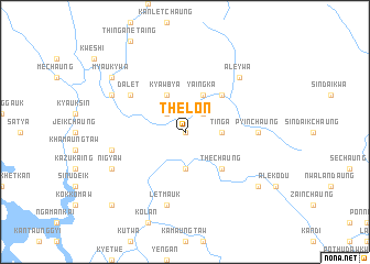 map of Thelon