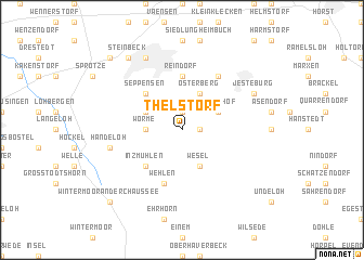 map of Thelstorf