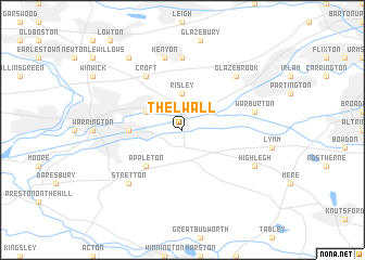 map of Thelwall