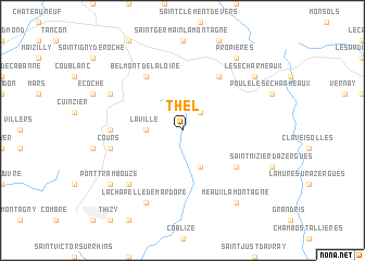 map of Thel