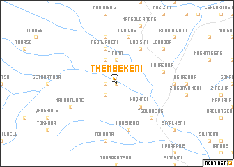 map of Thembekeni