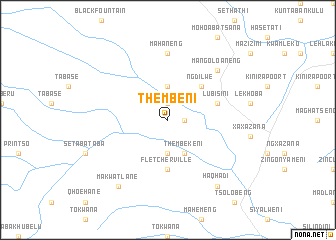 map of Thembeni