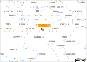 map of Thembeni