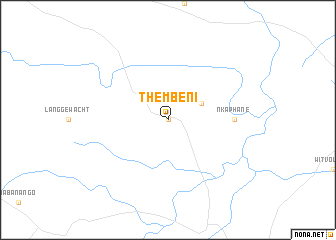 map of Thembeni