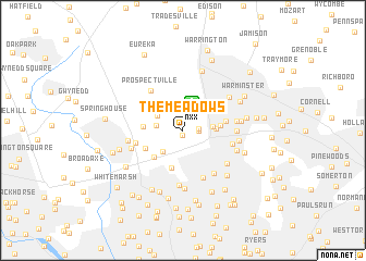 map of The Meadows