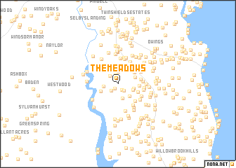 map of The Meadows