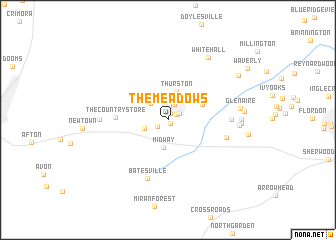 map of The Meadows