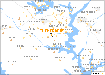 map of The Meadows