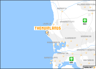 map of The Muirlands