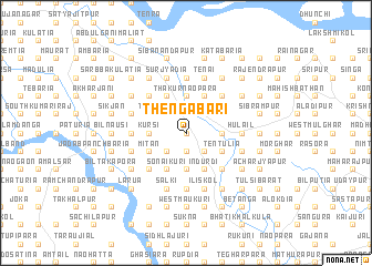map of Thengābāri