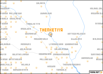 map of Thenketiya