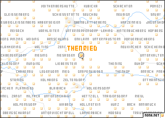 map of Thenried