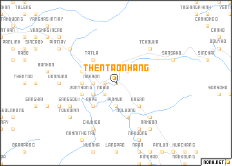 map of Then Tao Nhang