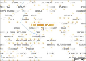 map of Theobaldshof