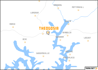 map of Theodosia