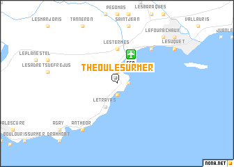 map of Théoule-sur-Mer