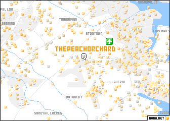 map of The Peach Orchard