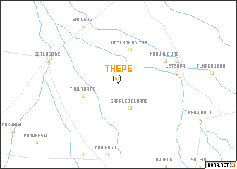 map of Thepe