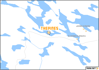 map of The Pines