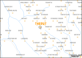 map of Theput