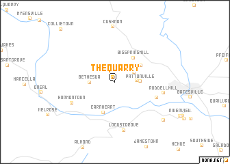 map of The Quarry