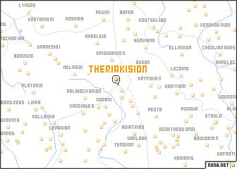 map of Theriakísion