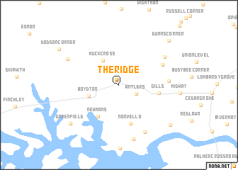 map of The Ridge