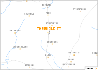 map of Thermal City