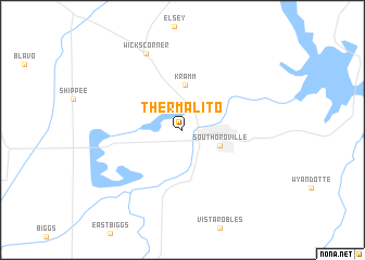 map of Thermalito