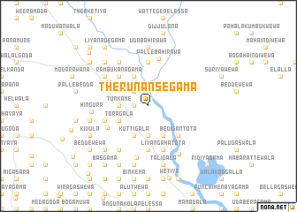 map of Therunansegama