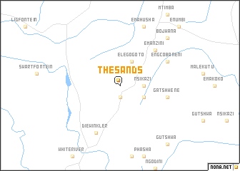 map of The Sands