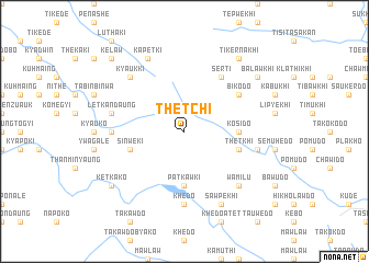 map of Thetchi
