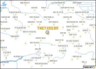 map of Thetkegon