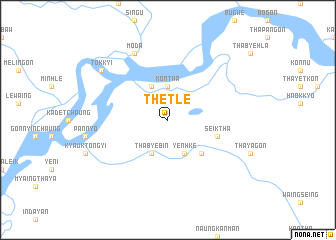 map of Thetle
