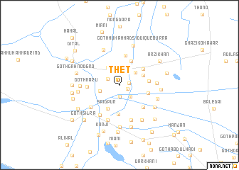map of Thet