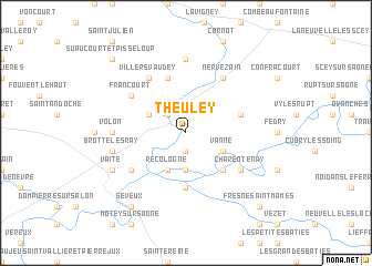 map of Theuley