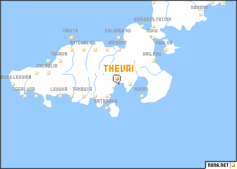 map of Thevai