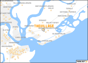 map of The Village