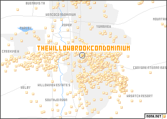 map of The Willowbrook Condominium