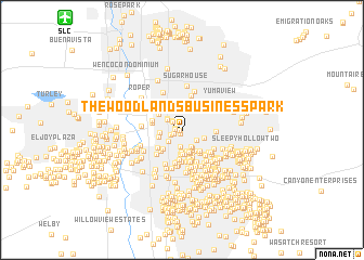 map of The Woodlands Business Park