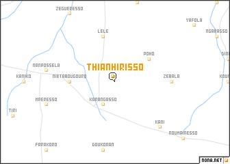 map of Thianhirisso