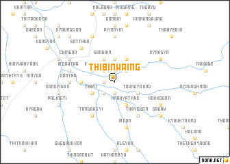 map of Thibinwaing