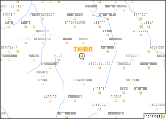 map of Thibin