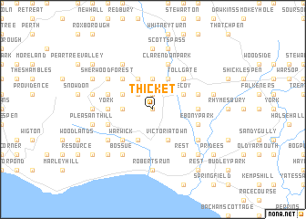 map of Thicket