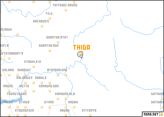 map of Thida