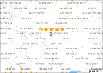 map of Thiemendorf