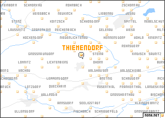 map of Thiemendorf